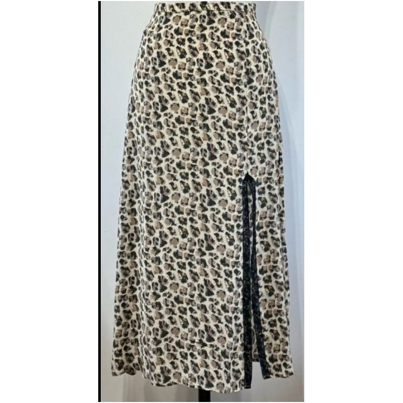 LA JUPE LEOPARD