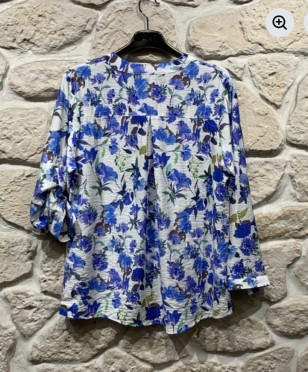 CHEMISIER imprimé à fleur
