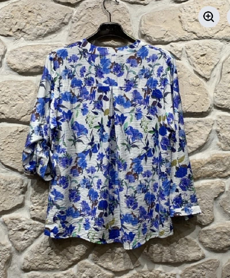 CHEMISIER imprimé à fleur