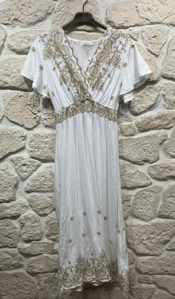 Robe longue grande taille