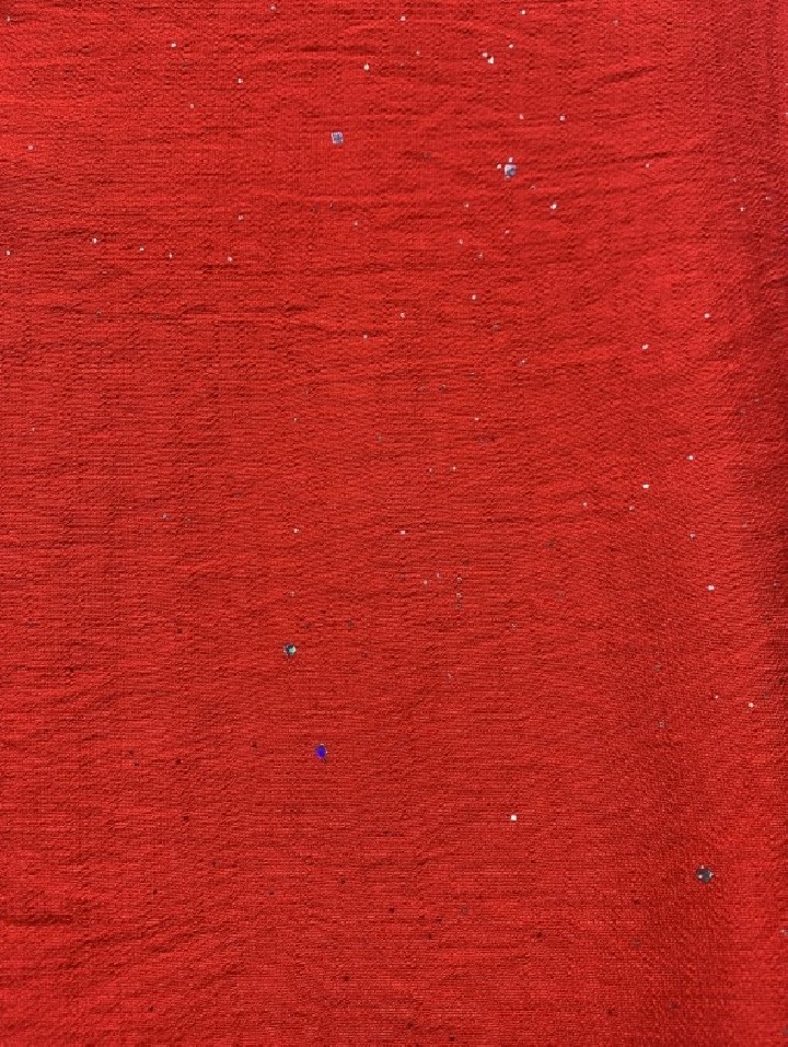 Robe/Tunique scintillant manche courte col V grande taille