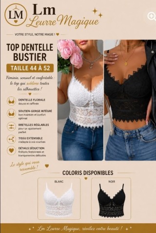 HAUT EN DENTELLE